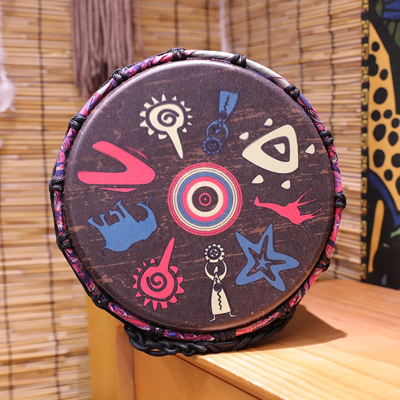 非洲鼓12寸免调音丽江手鼓成人演奏乐器轻便碳纤维系列鼓乐器演奏