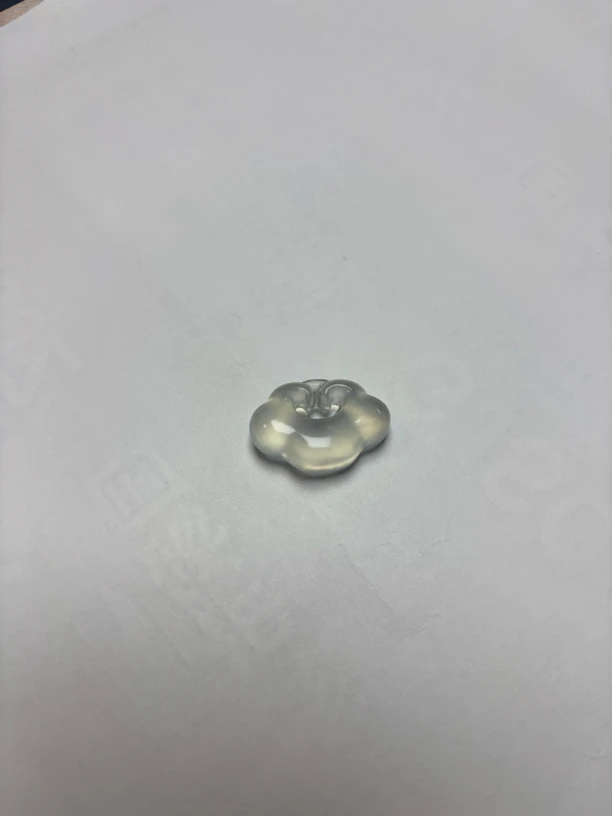 岫玉，祥云锁吊坠