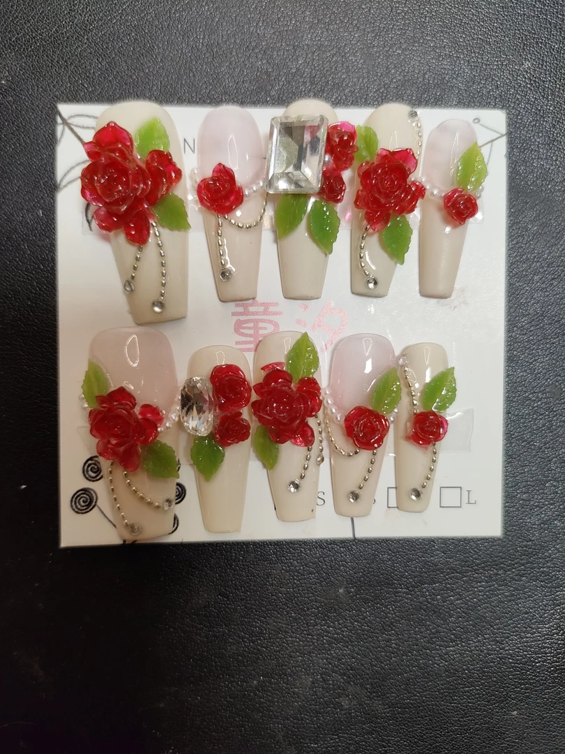 古风美甲定制款链接，来图定制专属链接