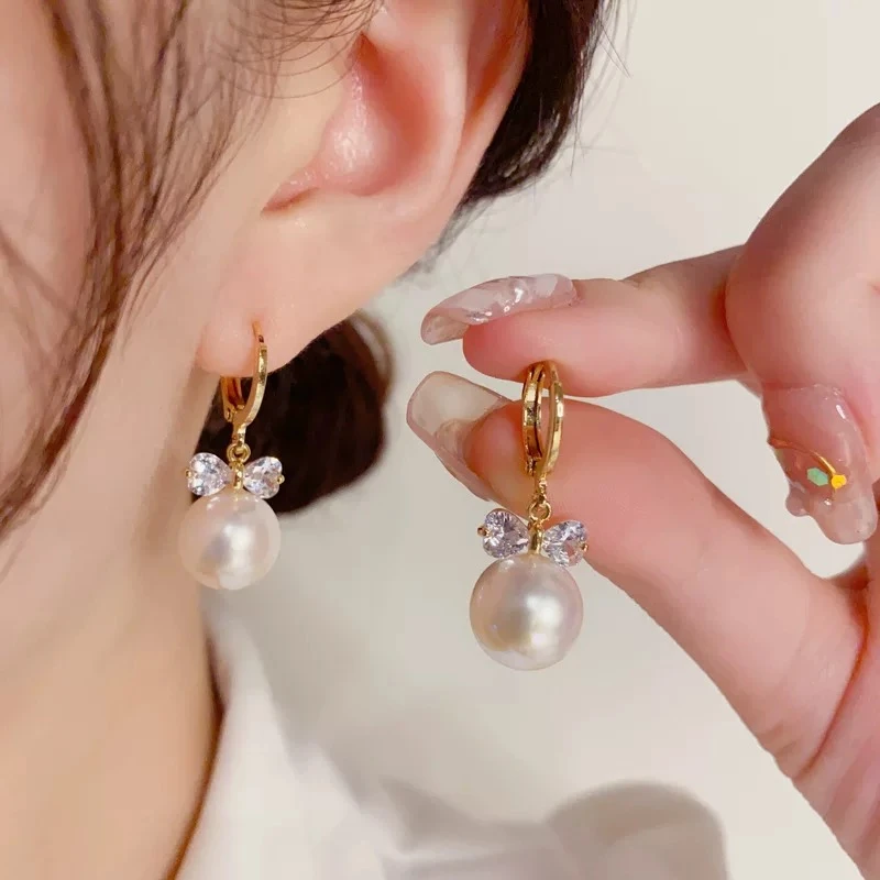 铜合金耳饰 气质轻奢百搭简约简约优雅精致网红设计师耳环F3158