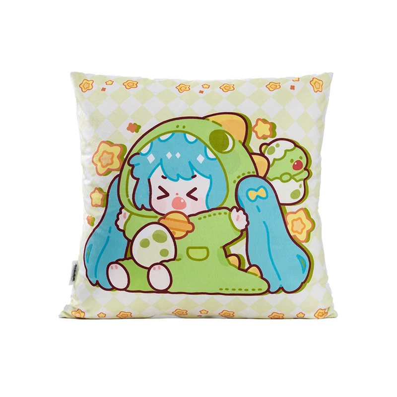 Moeyu 初音未来睡衣派对抱枕miku动物睡衣造型充棉枕芯小靠枕