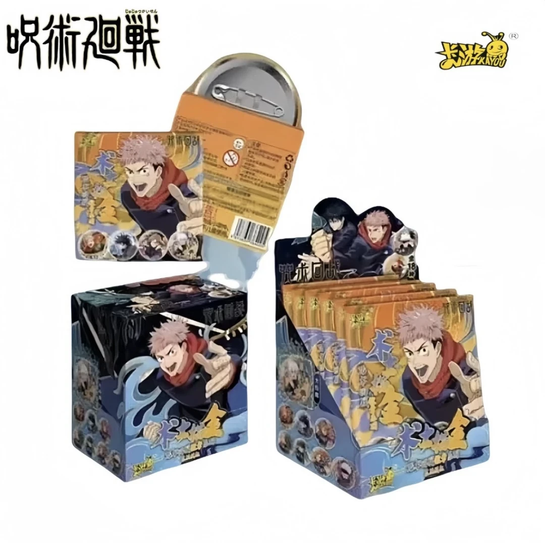 【拆盒】 卡游-《咒术回战》第一弹炫彩人物动漫潮玩盲盒徽章（代拆）