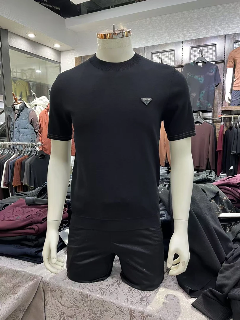 （大饼在北漂）男士秋冬季修身打底小衫高品质商务百搭短袖T恤