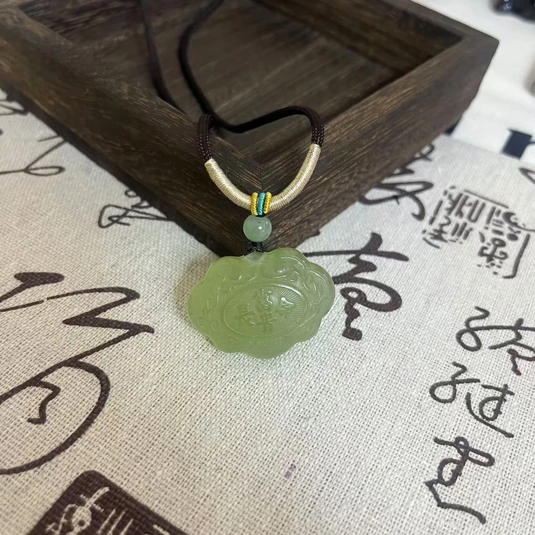 【集团福利】蛇纹石   玉石  未镶嵌  多样性随机发精美平安锁