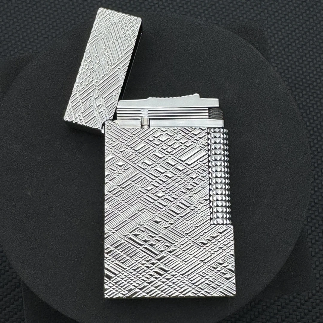 卡路锉刀纹朗声打火机直冲砂轮侧滑个性朗声打火机官方正品旗舰店