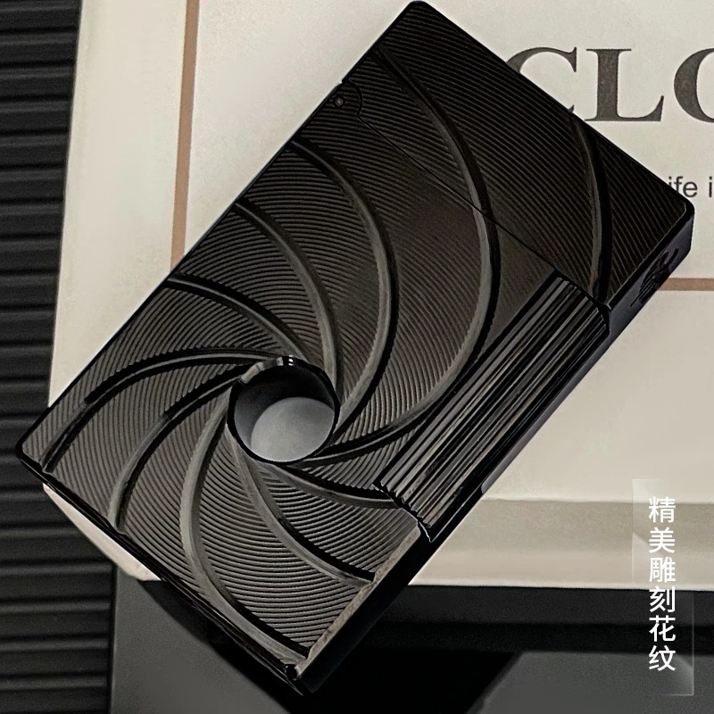 手工007朗声打火机贵族男士黄铜清脆个性创意朗声黑色27