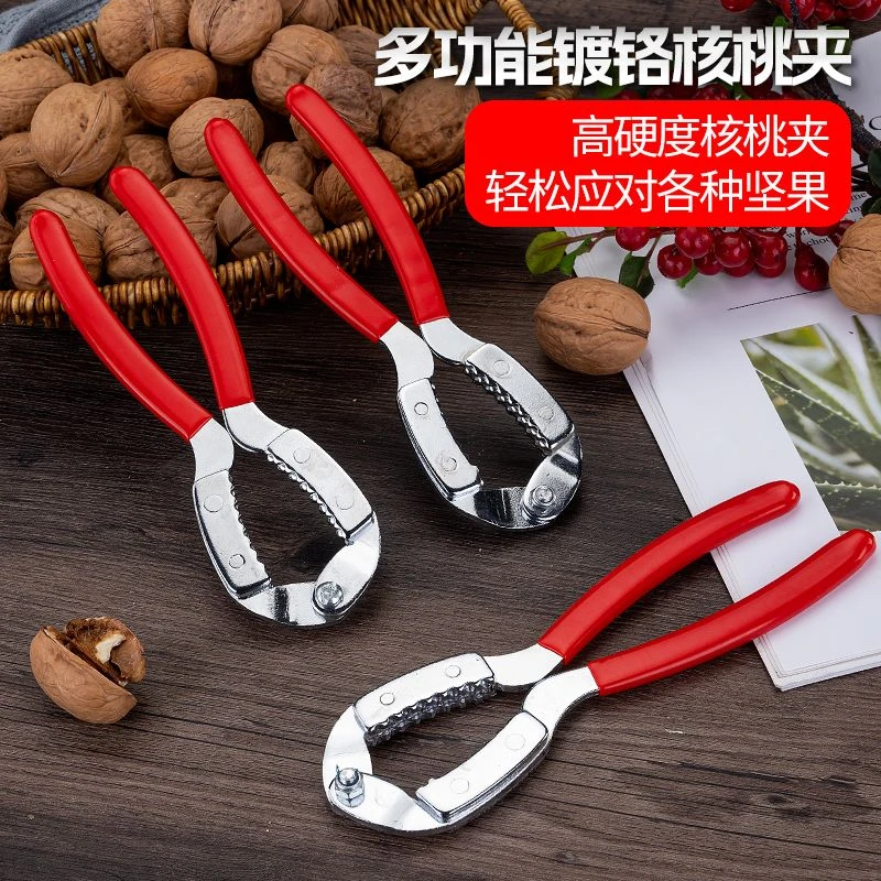 加厚核桃夹子开核桃神器剥黑桃工具干果夹核桃剥壳器坚果夹子钳子