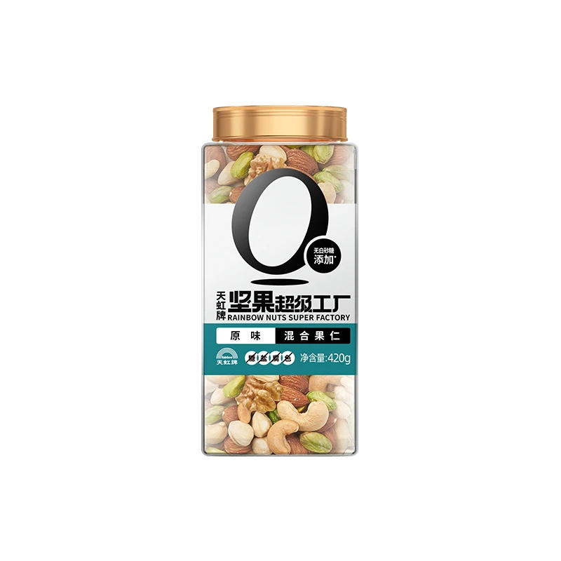 【0添jia爆款】天虹牌420g混合果仁解馋办公室零食健康孕妇坚果zb1