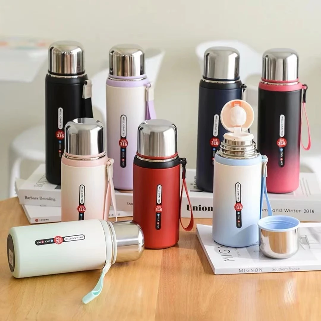 【仅xian拍2】大容量316不锈钢情侣保温杯