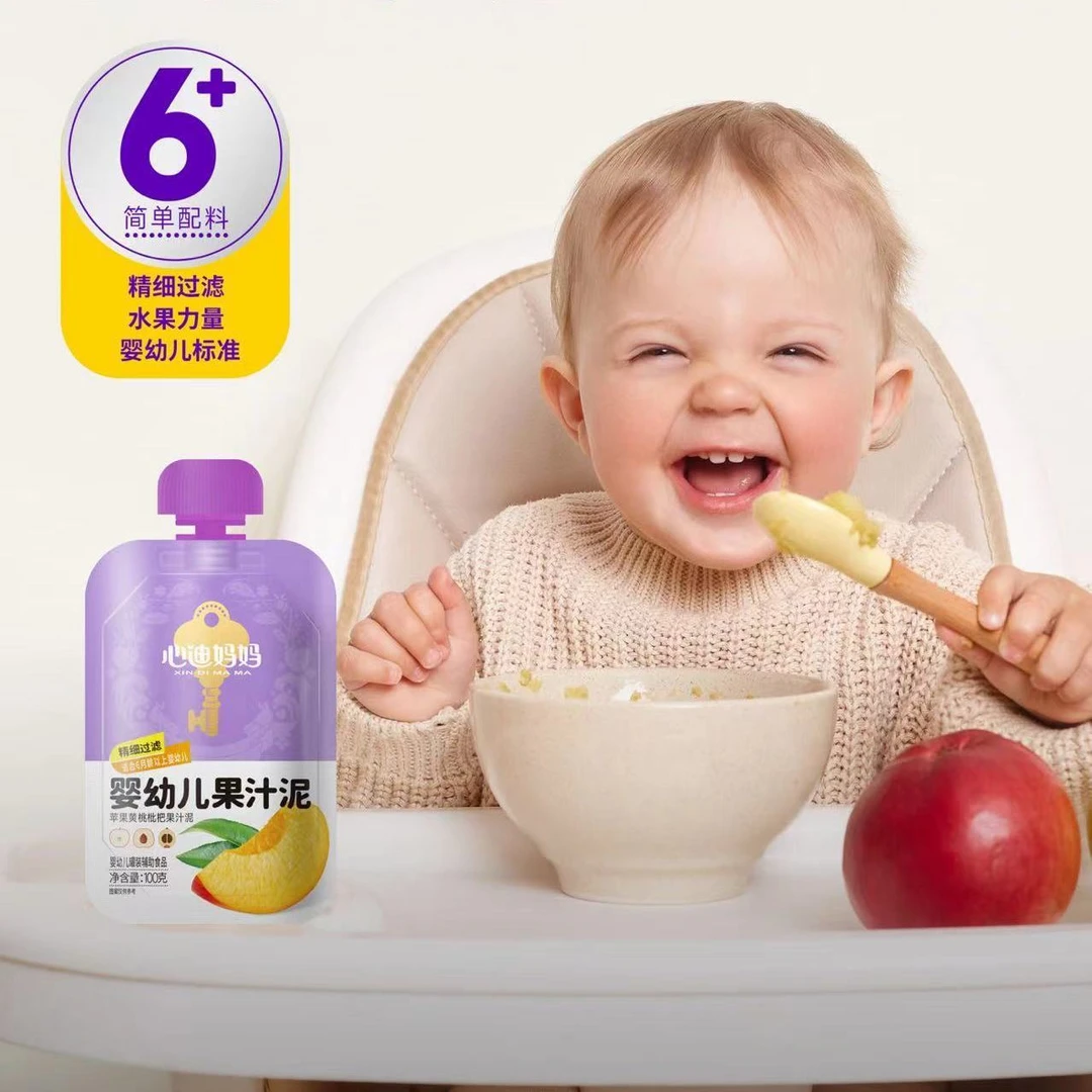 心迪/妈妈婴幼儿果汁泥果泥