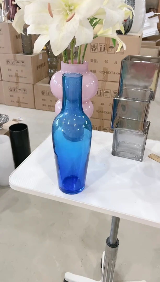 【闪购商品】蓝色花瓶