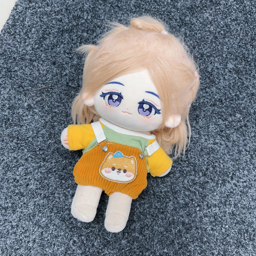 棉花娃娃霖熙炸毛女崽可换装无属性原创正品生日礼物毛绒棉花娃娃