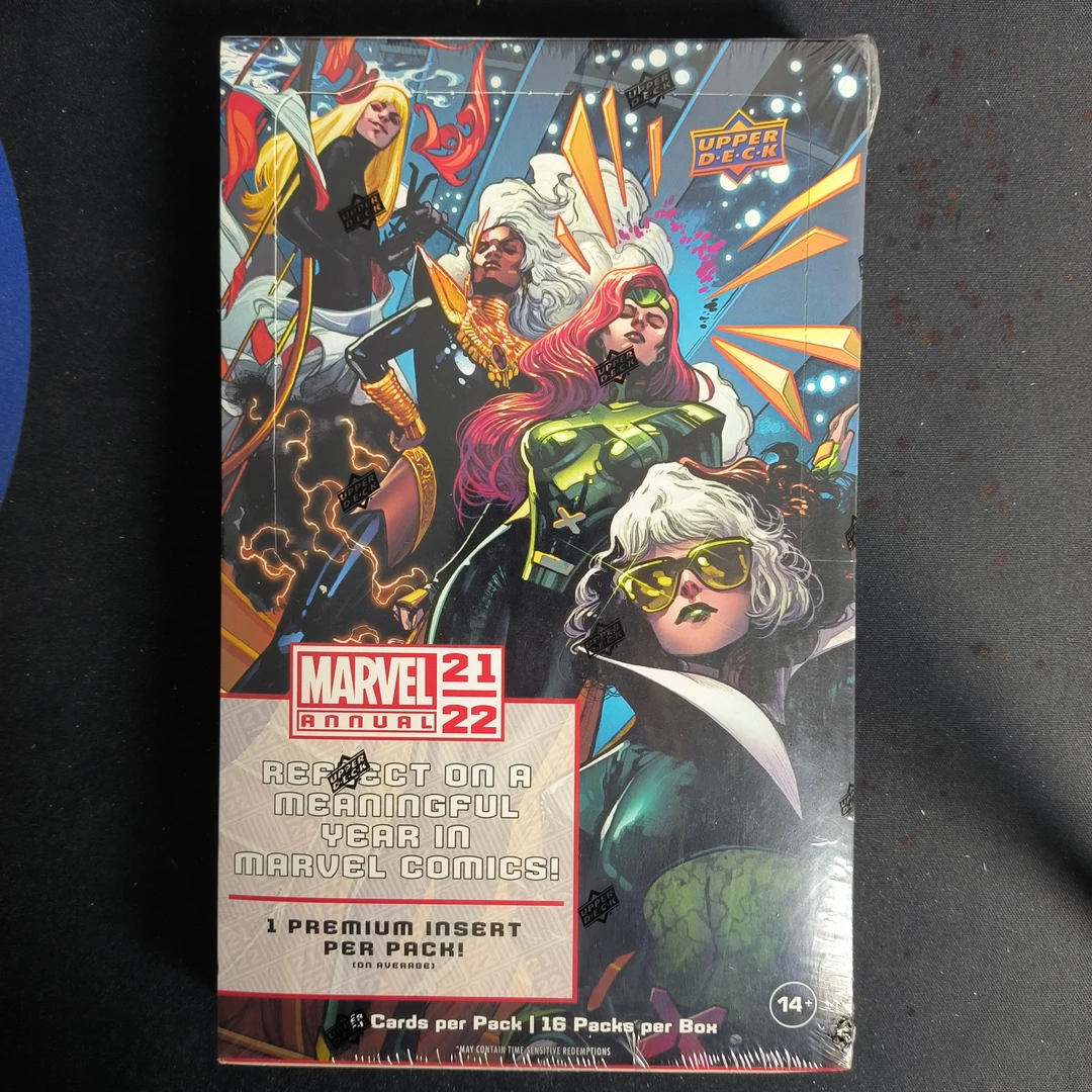 【寻找大比例签字！】21-22 UPPER DECK 漫威年鉴HOBBY盲盒 影视卡