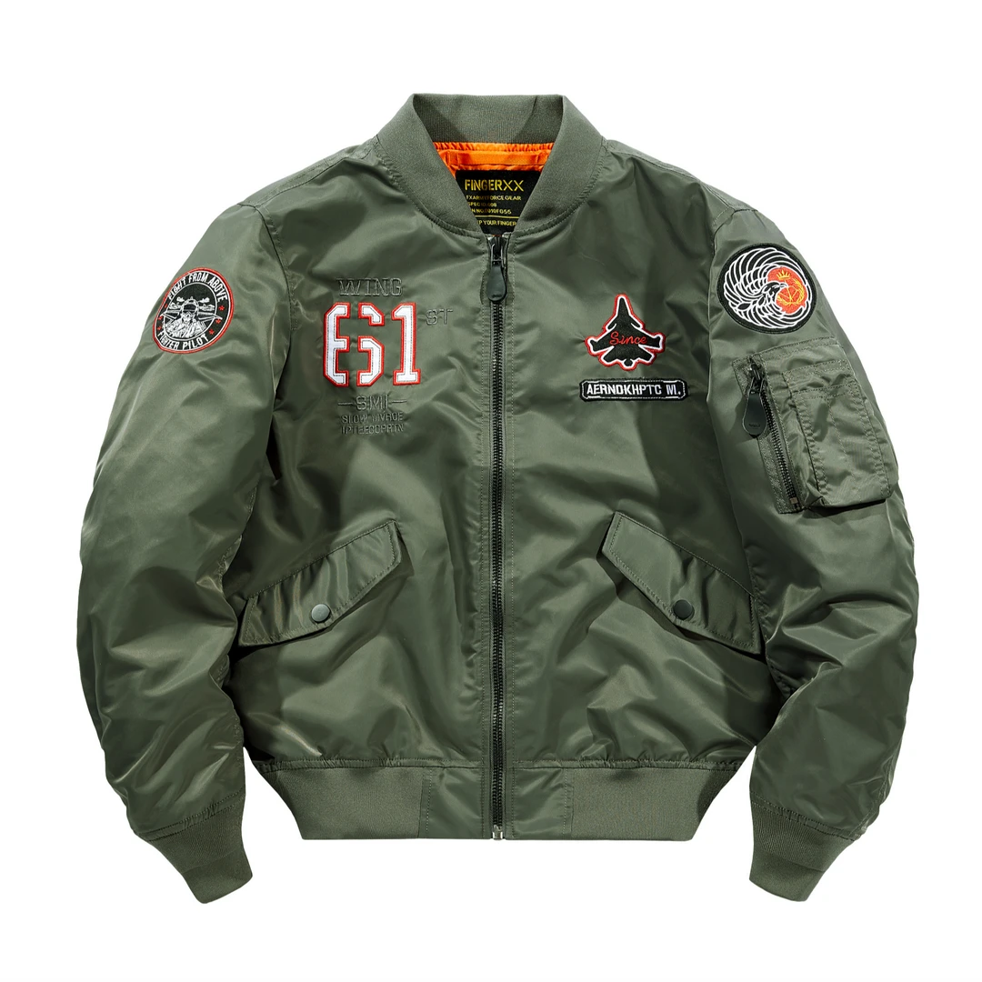 VPAVILIN秋冬季情侣休闲户外百搭高级防水飞行夹克舒适防风