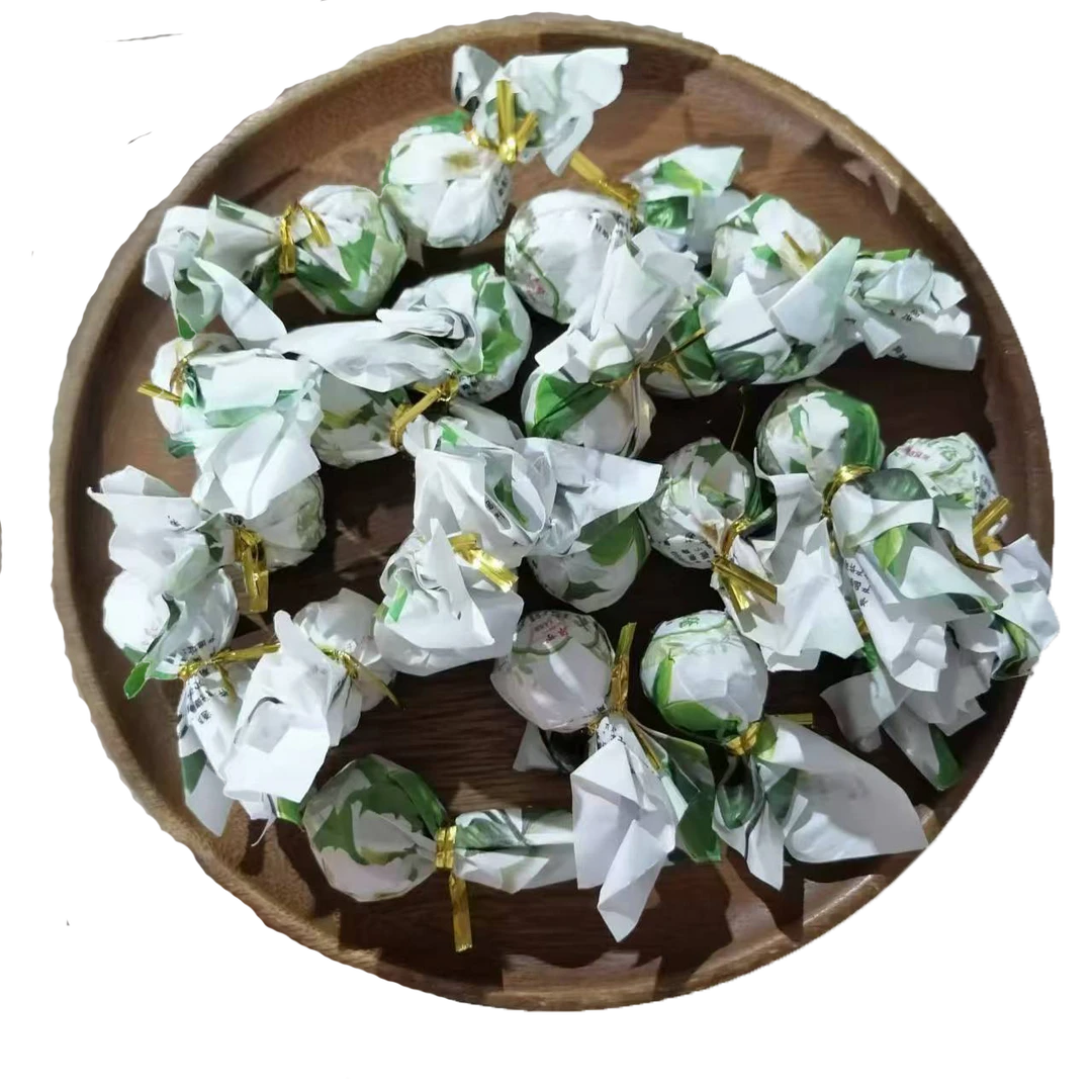 【以茶之铭】玉萍号·茉莉银毫龙珠100g