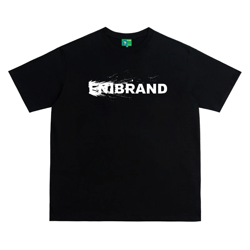 FNI国潮重磅纯棉320G（喷漆基础）男女同款t恤美式复古短袖上衣24款