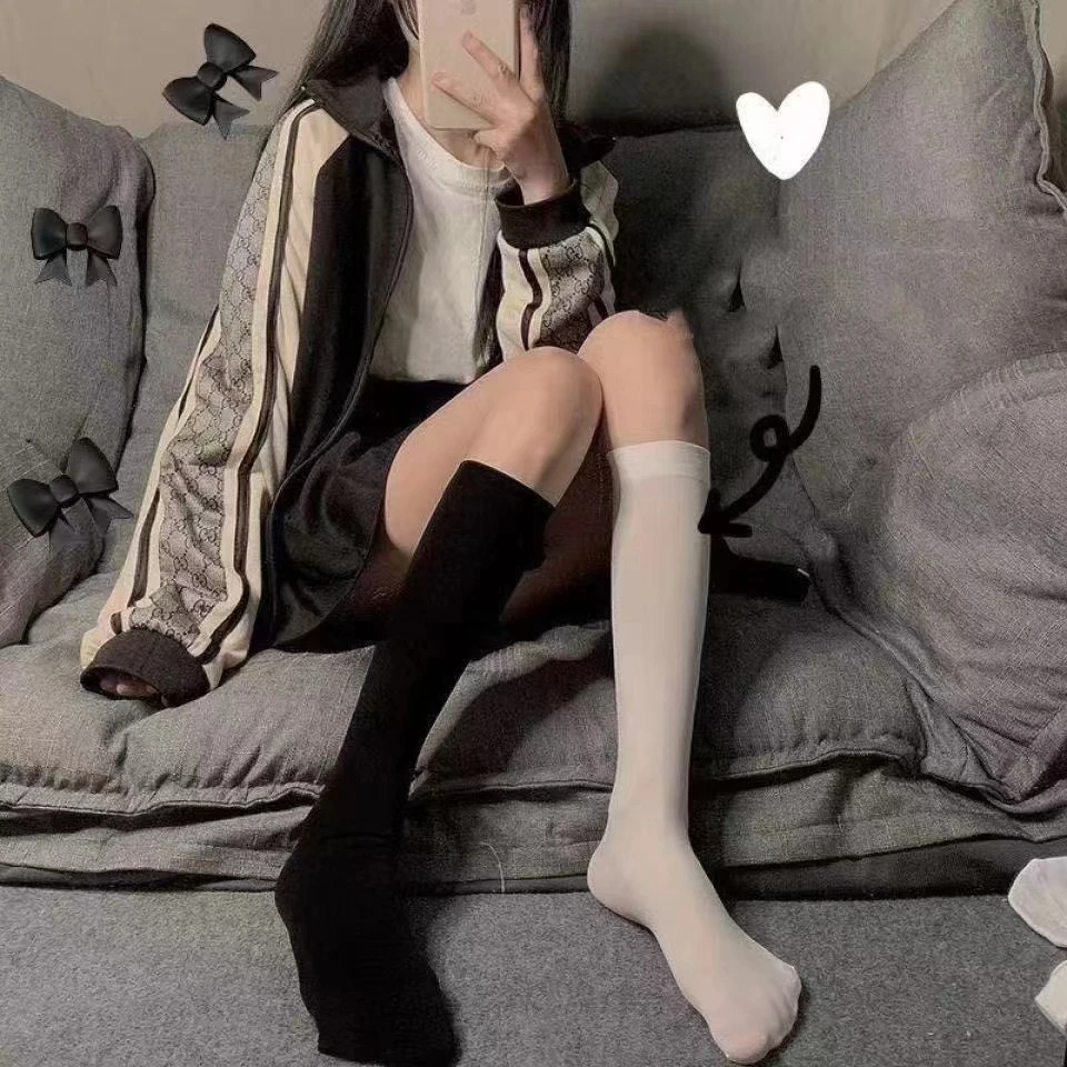 夏季新款百搭中长袜子自留款111#