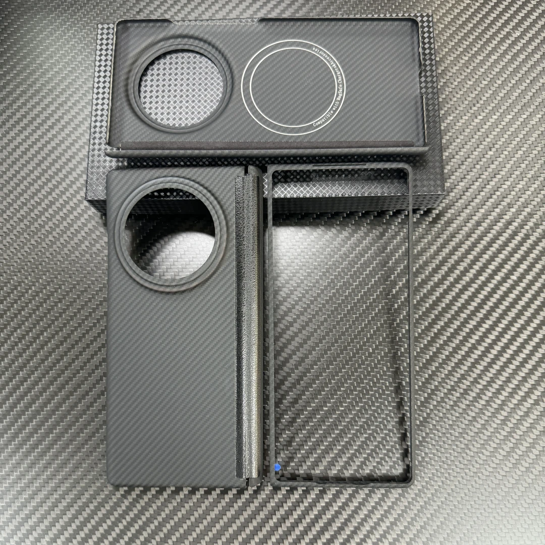 适用vivoxfold3pro中轴保护磁吸手机壳XFold3凯夫拉防摔全包磁吸