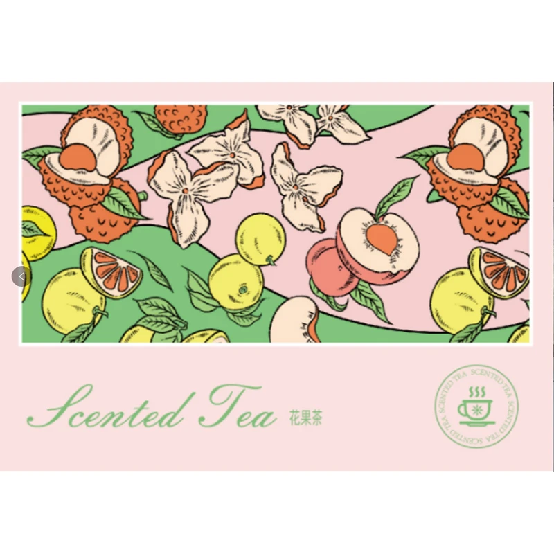 花果茶信封袋装试饮品鉴3泡