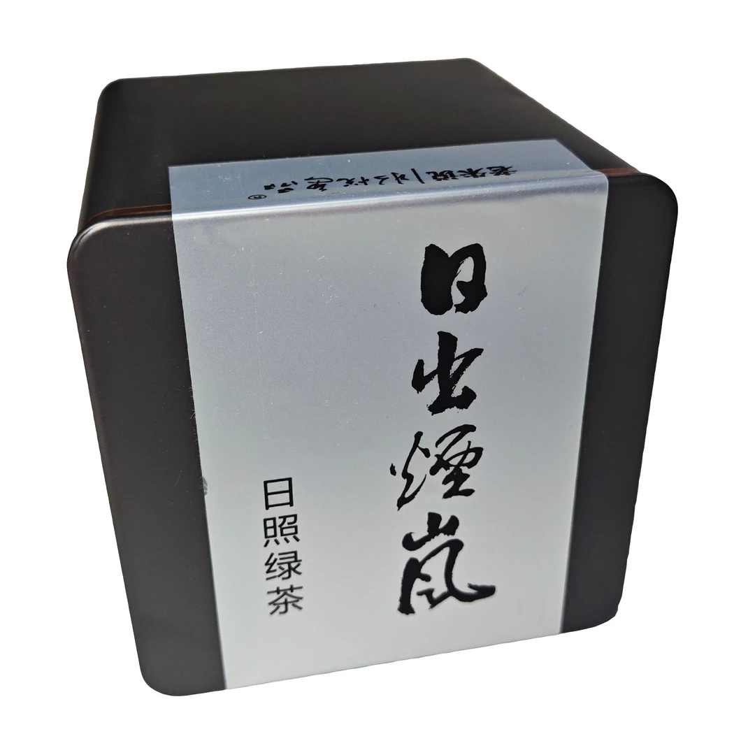 水悦逸品2024年日出烟岚日照绿茶75克罐装