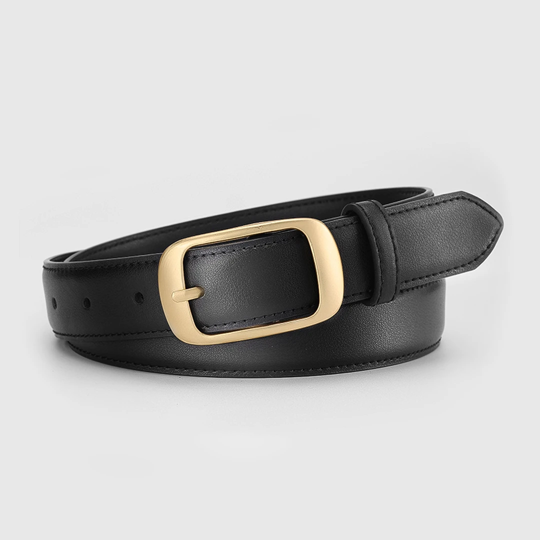IXZAKKA【刘营专属】皮带女真皮腰带百搭韩版夏季新款女士牛皮带