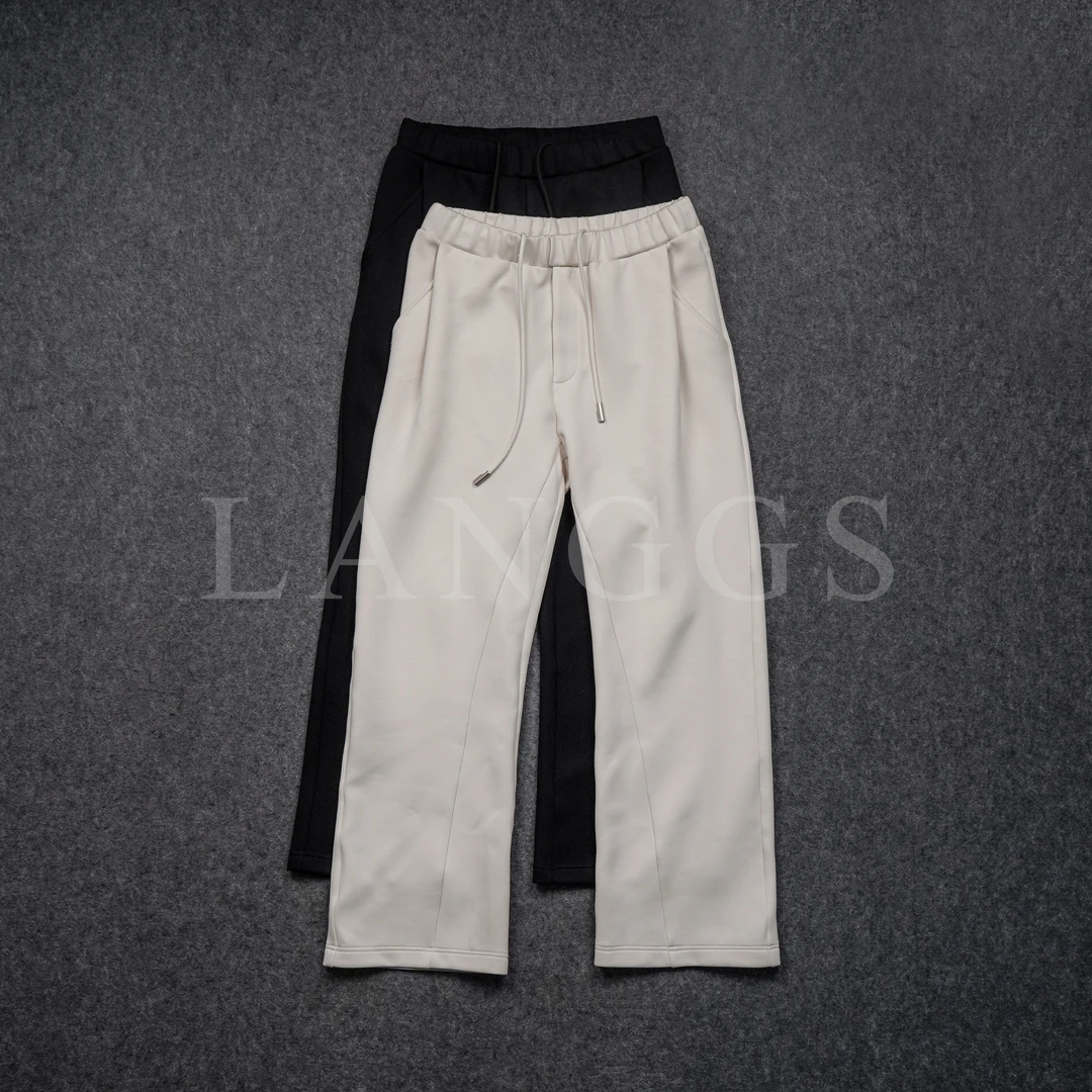 LANGGS&木子里 果冻空气时尚百搭潮流男士休闲长裤-FW4505