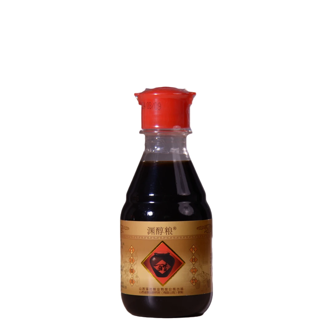 渊醇粮5.5度陈醋小瓶180ml*3山西特产零添加纯粮酿造饺子醋蘸料醋