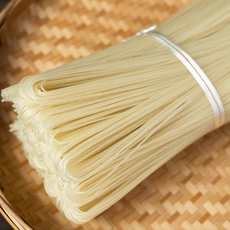 湖南常德米粉干粉正宗津市牛肉粉早餐热水泡发粗圆粉干米粉5斤