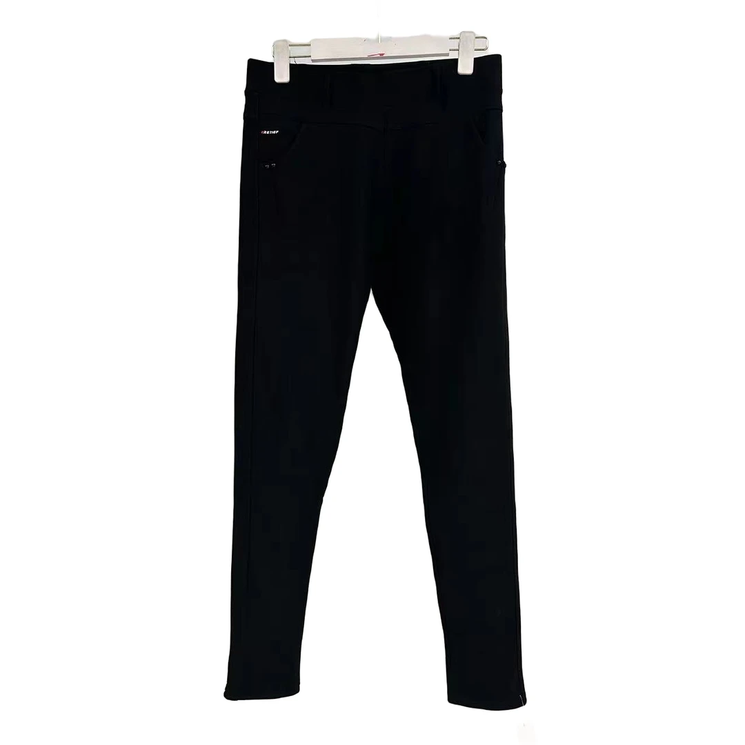 8196-黑色9196款（内超柔）外穿裤