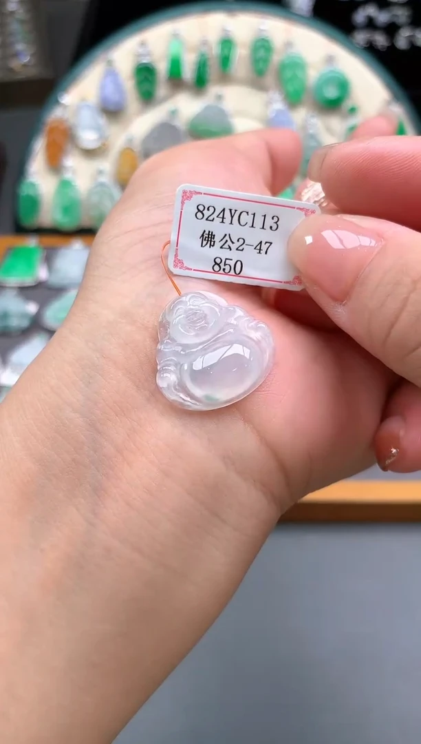 【闪购商品】翡翠挂件未镶嵌824YC113