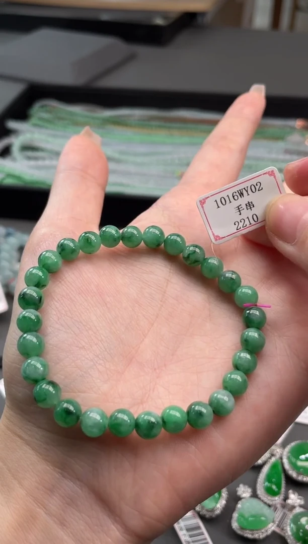 【闪购商品】翡翠手串未镶嵌1016WY02