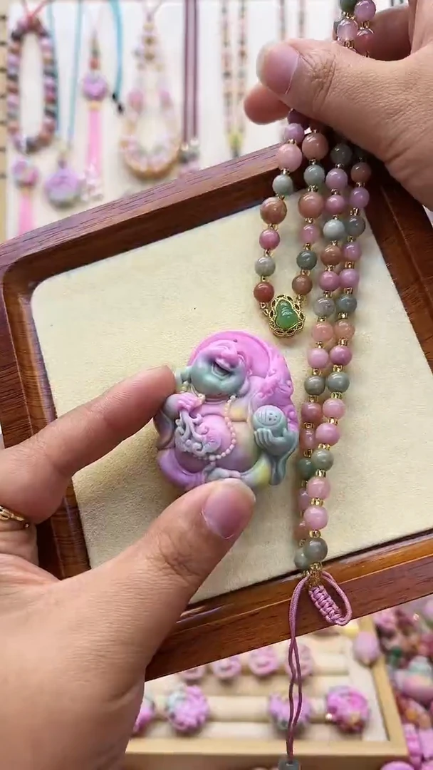 【闪购商品】佛公吊坠毛衣链