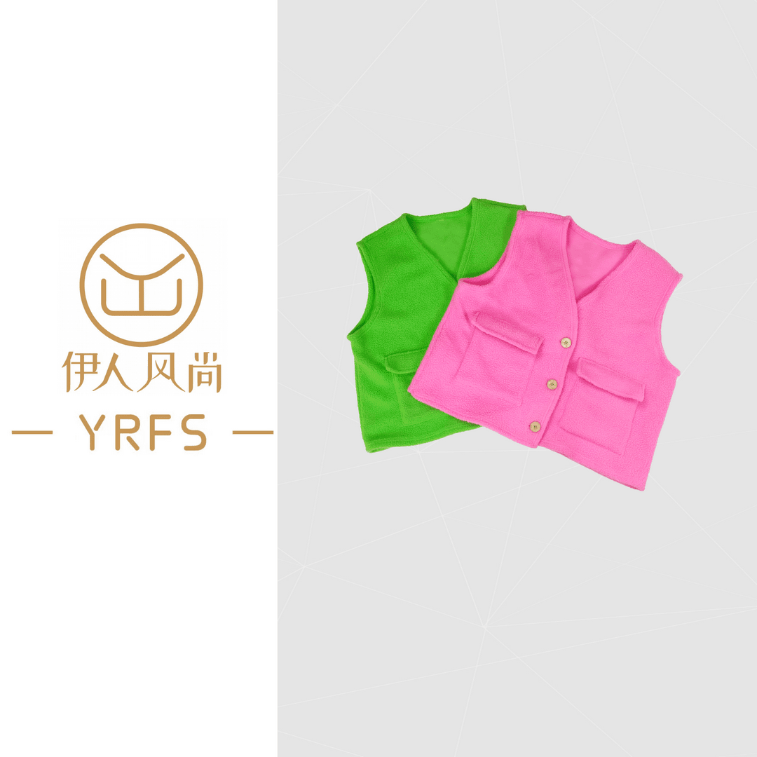 【伊人风尚服饰推荐】2023年秋冬新款加绒马甲外套1320