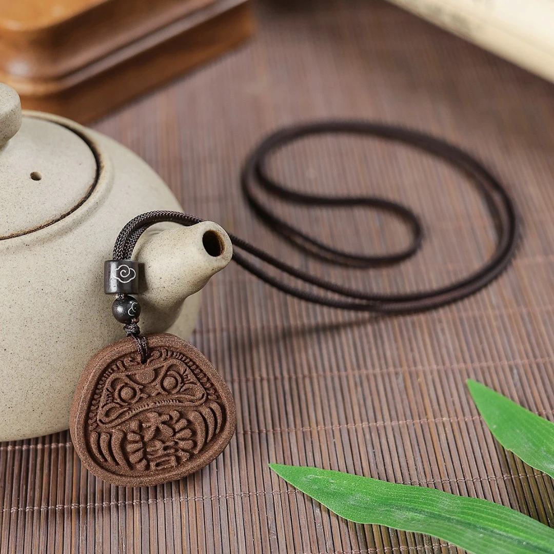 【茉莉香牌】达摩大吉  福来运转 礼物天然香材手工制作 原创设计