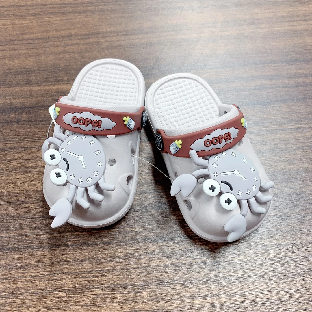 初柒母婴-429-唐米鼠宝宝夏季软底防滑卡通家居拖鞋【脚长+1】
