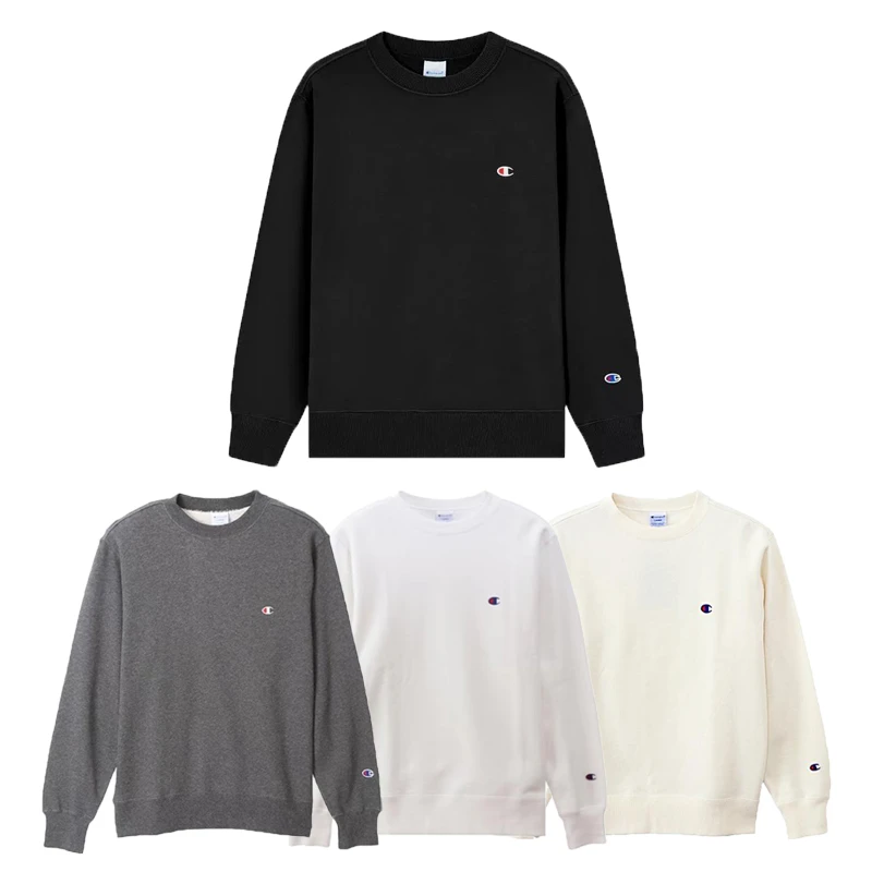 CHAMPION/冠军 简约套头圆领长袖卫衣