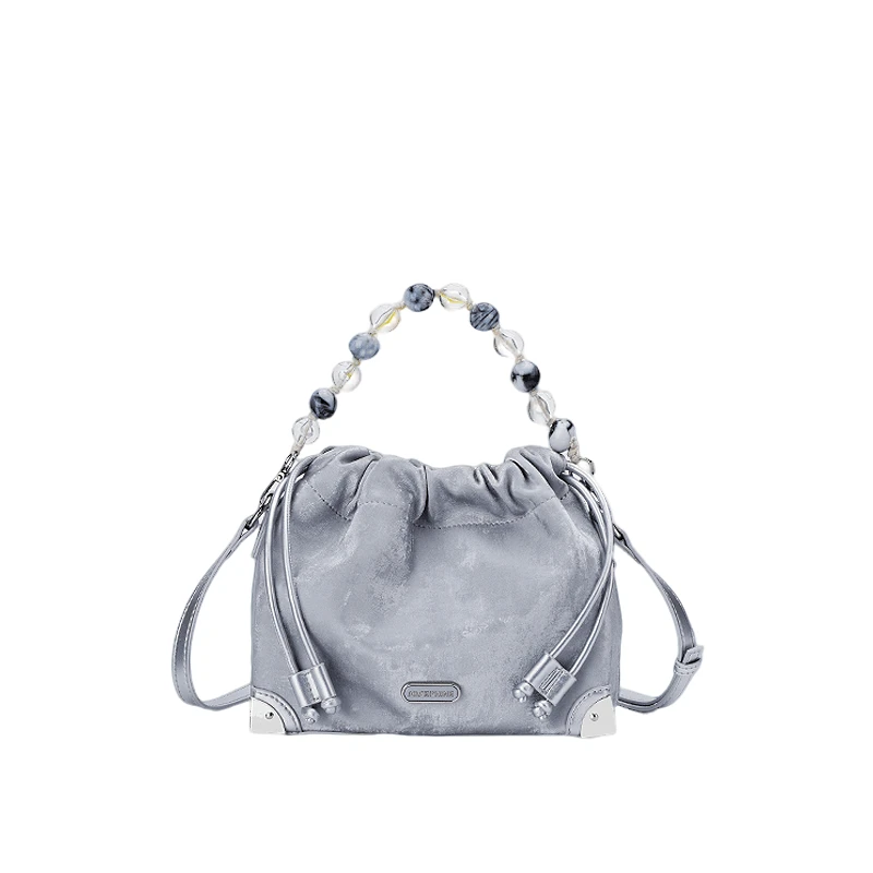 时尚休闲百搭单肩褶皱简约肩包（配礼盒）3168