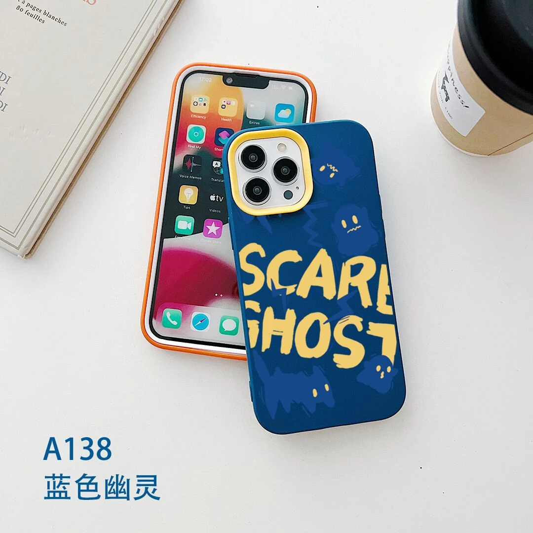 三合一全包防摔手机壳红米Note13/12Pro+卡通K60朋克小鬼幽灵情侣