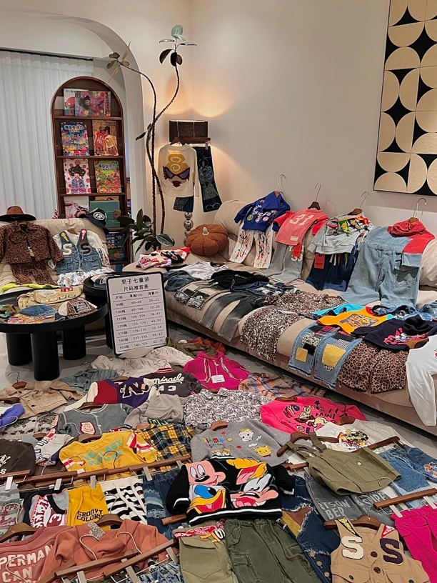 年末清仓秋冬中古童装上衣裤子专用链接23713