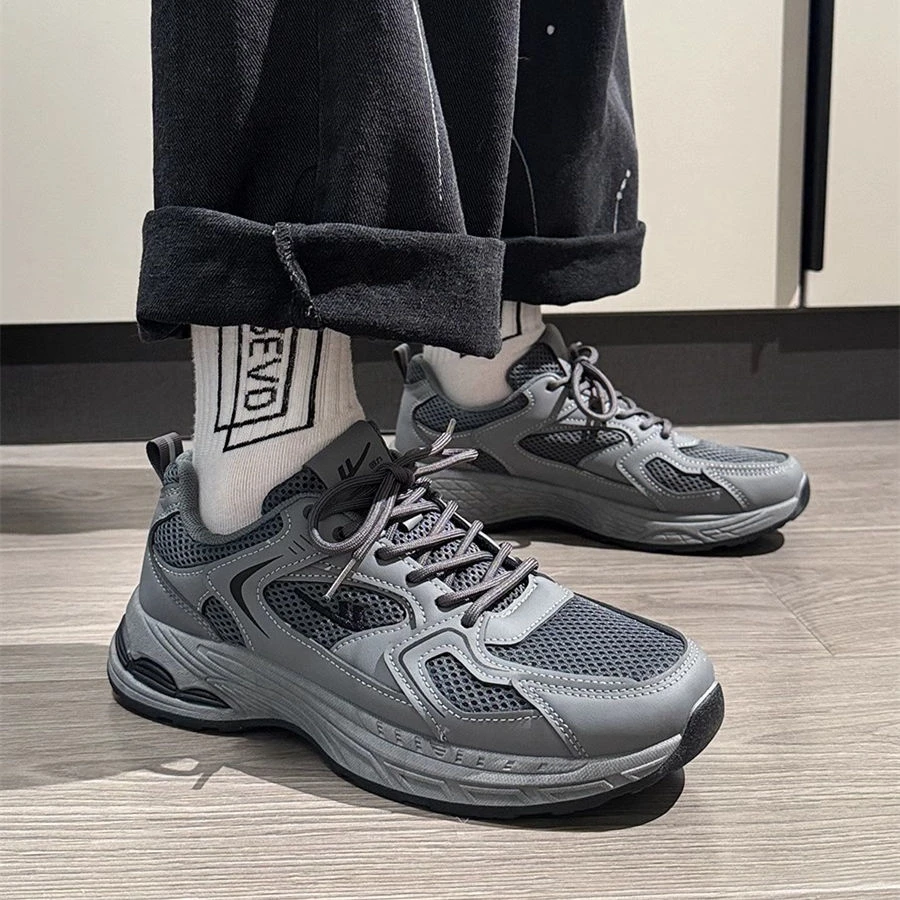 Warrior/回力鞋子男款老爹鞋男鞋透气小众百搭高级感运动休闲鞋