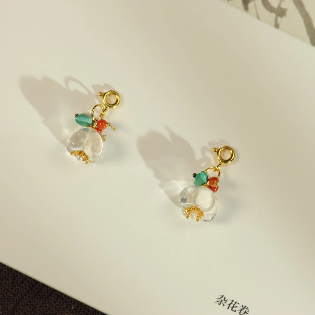 925银银制品 【杨仙仙珠宝】银扣子多宝提溜-多样性发一-X592 自发