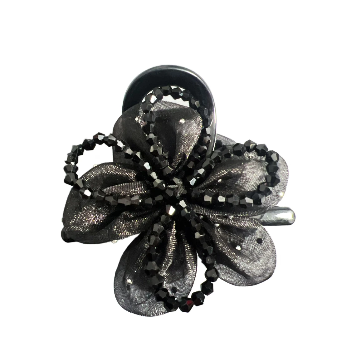 巴黎王妃抓夹8cm发量少半夹秋冬新款女士高级发饰头饰1662