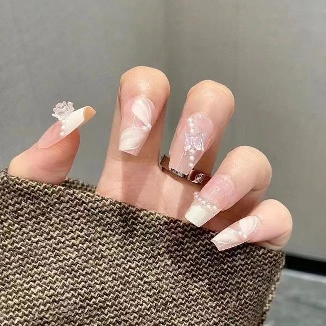 【3014号】10片装纯手工穿戴美甲