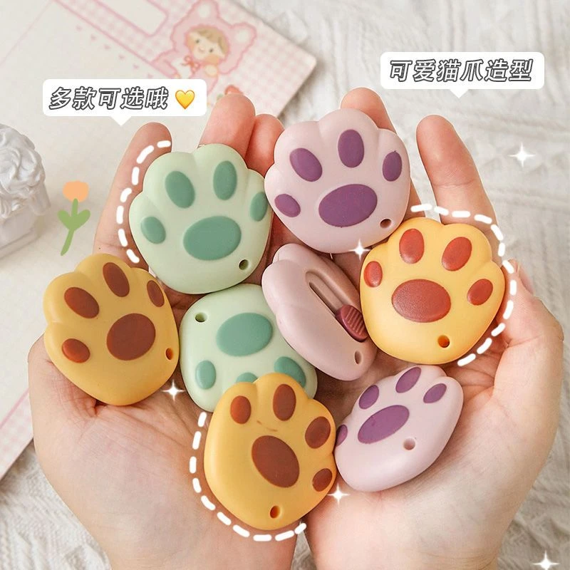 拆快递神器猫爪卡通美工刀出行必备神器隐形小刀财务会计办公用品