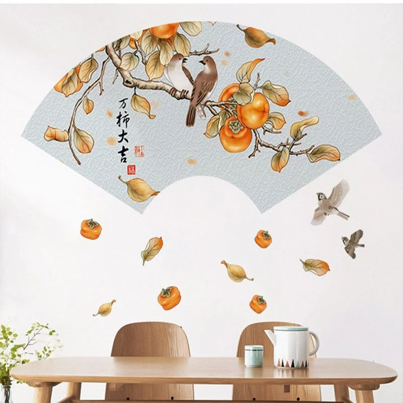 万事大吉墙贴纸自粘入户进门玄关背景墙面装饰品贴画门贴布置装饰