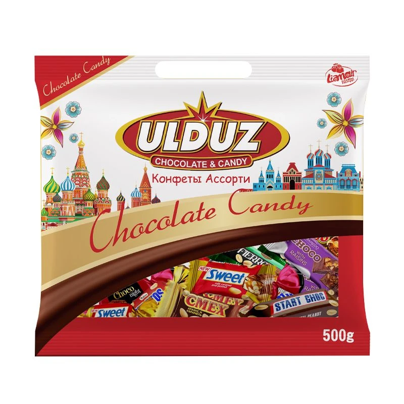 （有活动）俄罗斯进口拉迈尔原装巧克力混合士力架糖果混合