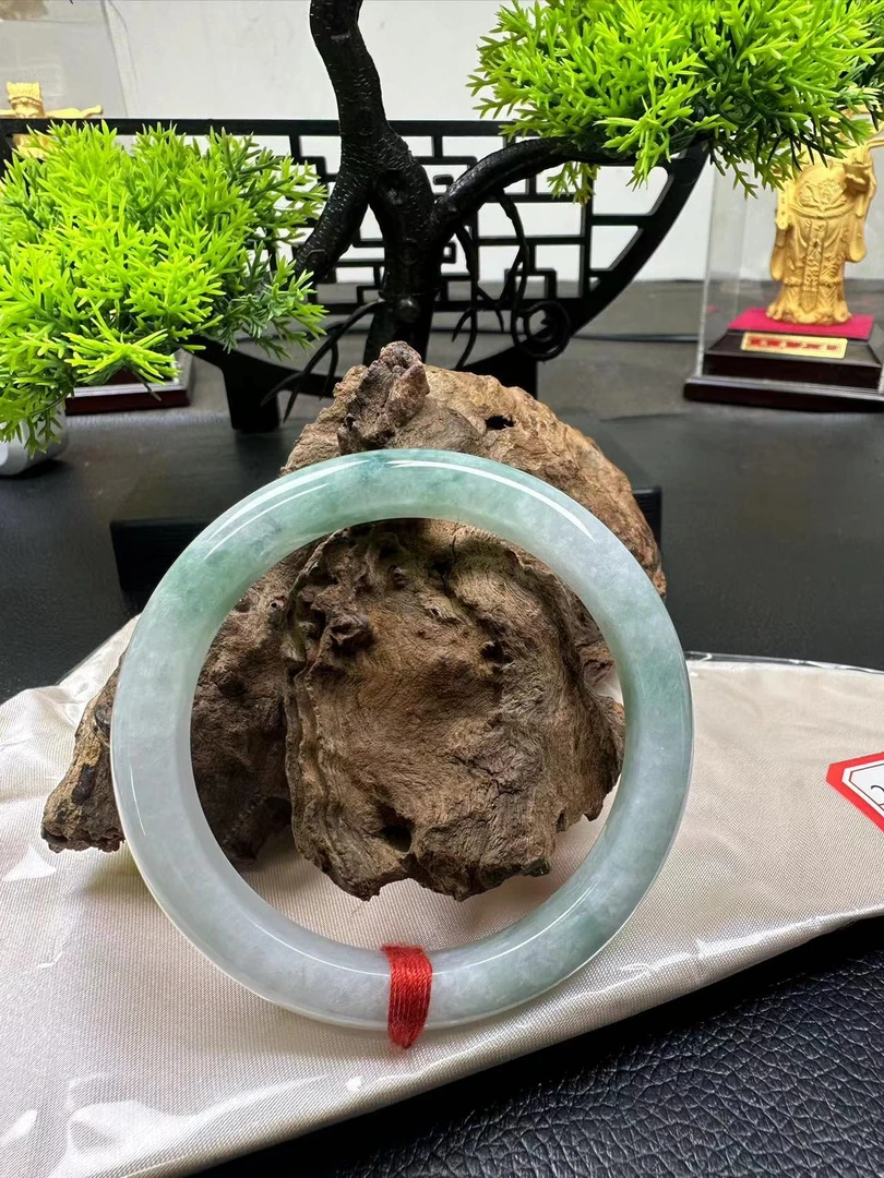 天然缅甸翡翠A货手镯3.6