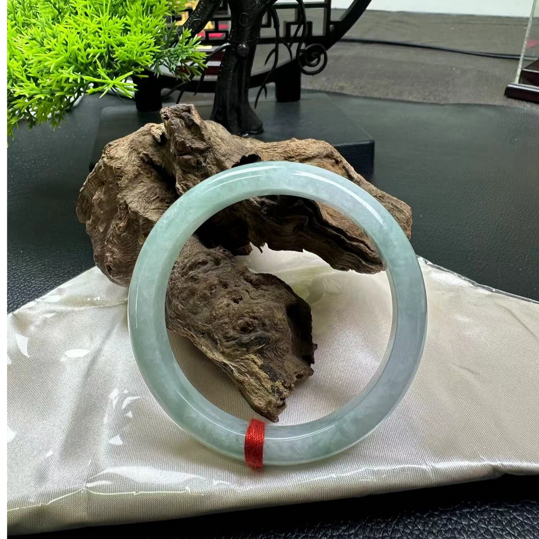 天然缅甸翡翠A货手镯5.5