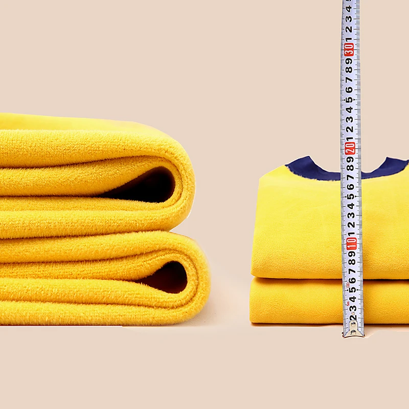 青少年保暖内衣套装加绒加厚男童冬季儿童秋衣秋裤大童无骨打底衫