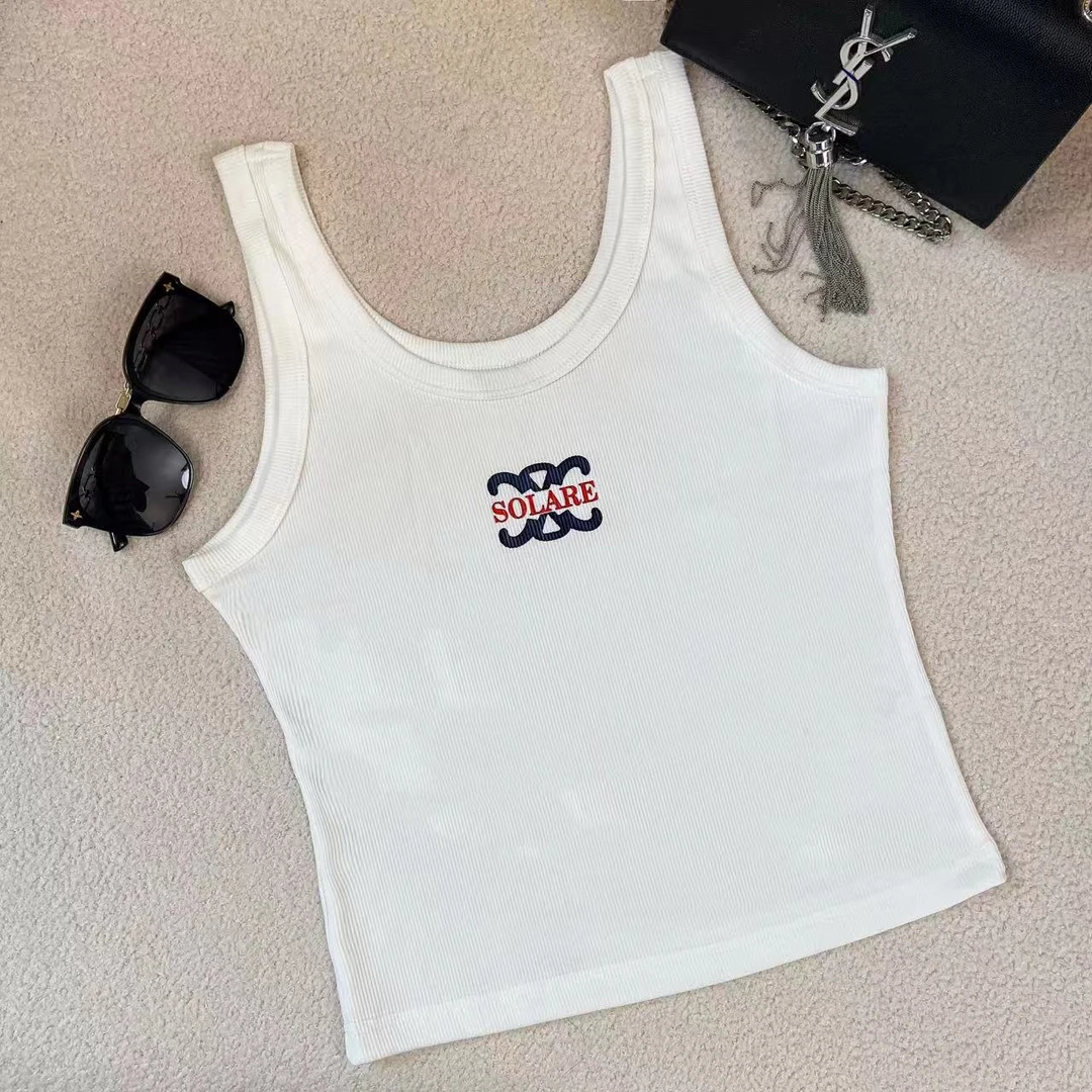 吊带内搭｜外穿美背网红爆款u领上衣打底短款夏季印花纯色配装